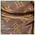 Louis Vuitton Saumur Monogram Canvas 35 Marrone - vista 7