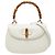 Borsa a mano Gucci Bamboo Borsa a tracolla Bianco