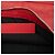 Clutch Balenciaga Classic Clip M Rosso - vista 6