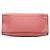 Borsa Prada Triangle Logo Plate in pelle Saffiano rosa - Ansicht 3