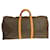 Louis Vuitton Keepall Monogram Canvas 60 Braun