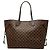 Bolsa Tote Louis Vuitton Damier Neverfull GM Marrom