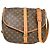 Louis Vuitton Saumur Monogram Canvas 35 Marrone
