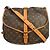 Louis Vuitton Saumur Monogram Canvas 35 Marrone
