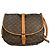 Louis Vuitton Saumur Monogram Canvas 35 Marrone - vista 2