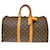 Louis Vuitton Keepall Monogram Canvas 45 Braun