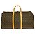 Louis Vuitton Keepall Monogram Canvas 55 Marrone