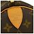 Louis Vuitton Keepall Monogram Canvas 55 Marrone - vista 4