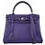 Hermès Hermes Kelly Purple Epsom con Hardware Palladium 25 Porpora