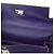 Hermès Hermes Kelly Purple Epsom con Hardware Palladium 25 Porpora - vista 7