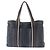 Hermès Borsa Tote Hermes Troca Horizontal MM in pelle e tela Nero