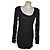Just Cavalli Schwarzes Mini-Kleid