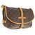 Louis Vuitton Saumur Monogram Canvas 30 Marrone - vista 2