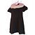 The Kooples Kurzes Schwarzes Spitzenkleid mit Polka Dot Tüll