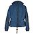 Armani Jeans Blaue Steppjacke mit Gürtel