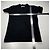 Dolce & Gabbana Camiseta preta decote V em algodão Preto - vista 4