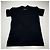 Dolce & Gabbana Camiseta preta decote V em algodão Preto - vista 5