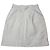 Moschino Cheap and Chic Falda Evasé Blanca Texturizada Blanco