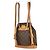 Louis Vuitton Vintage Montsouris Monogram Canvas MM Marron - vue 2