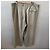 Burberry Leisure Pantaloni Beige con Piega - vista 2