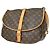 Louis Vuitton Saumur Monogram Canvas 35 Marrone - vista 2
