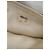 Borsa a tracolla Chanel in pelle trapuntata beige - vista 3