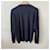 Burberry V-Ausschnitt Wollpullover Dunkelblau  - Ansicht 2