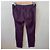 Pantaloni Versace Jeans Couture Viola Decorati - vista 2