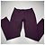 Pantaloni Versace Jeans Couture Viola Decorati - vista 3