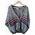 Gianni Versace Grauer Fair Isle Wollcardigan Mehrfarben