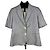 Giacca Burberry a maniche corte - Blu e Bianco