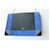 Minelli Borsa box in pelle e camoscio nera e blu Nero  - vista 5