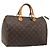 LOUIS VUITTON Borsa Monogram Speedy 35 M41524 LV Auth 186099A Monogramma