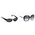 Óculos de sol GUCCI de plástico 2 Set Khaki Black Auth 180950 Preto Caqui