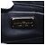 Borsa a Spalla Salvatore Ferragamo Gancini in Pelle Nera e Oro Autentica 185725A - vista 10