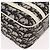 Borsa a tracolla Christian Dior Trotter Canvas PVC Nero Argento Auth 187794 - vista 8