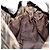 FENDI Zucca Canvas Mamma Baguette Shoulder Bag Black Brown Auth 186886V Marrone Nero - vista 21