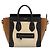 Céline Borsa CELINE Luggage Nano Micro Mini in Pelle 2way Beige Gold Auth ka4812V D'oro - vista 13