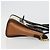 Céline Borsa CELINE Luggage Nano Micro Mini in Pelle 2way Beige Gold Auth ka4812V D'oro - vista 3