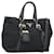 Borsa PRADA Nylon 2way Nera Oro Auth 187512V Nero D'oro