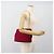 CHANEL Matelasse Chain Shoulder Bag Cotton Jersey Wine Red Gold CC Auth 185539 D'oro Bordò - vista 25