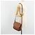 Borsa a Spalla Burberry in Pelle Marrone Oro Auth 187376 D'oro - vista 23