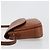 Borsa a Spalla Burberry in Pelle Marrone Oro Auth 187376 D'oro - vista 4