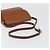 Borsa a Spalla Burberry in Pelle Marrone Oro Auth 187376 D'oro - vista 7