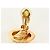 Orecchini CHANEL metallo Gold Tone CC Auth 180936M - vista 11