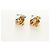 Orecchini CHANEL metallo Gold Tone CC Auth 180936M - vista 16