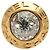 Orecchini CHANEL metallo Gold Tone CC Auth 180936M - vista 2