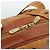 Bolsa Tote MCM Vicetos Logogram PVC Leather Brown Gold Auth SW2381A Marrom Dourado - vista 10