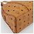 Bolsa Tote MCM Vicetos Logogram PVC Leather Brown Gold Auth SW2381A Marrom Dourado - vista 16