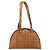 Bolsa Tote MCM Vicetos Logogram PVC Leather Brown Gold Auth SW2381A Marrom Dourado - vista 2